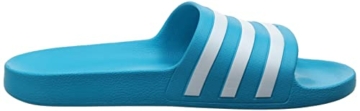adidas Adilette Aqua, unisex-adult Slide, Solar Blue Cloud White Solar Blue, 44.5 EU - 6