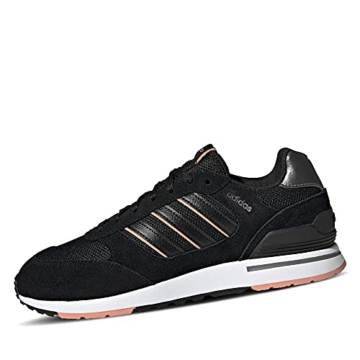 adidas Damen Run 80s Running Shoes, core Black/core Black/ambient Blush, 39 1/3 EU - 1