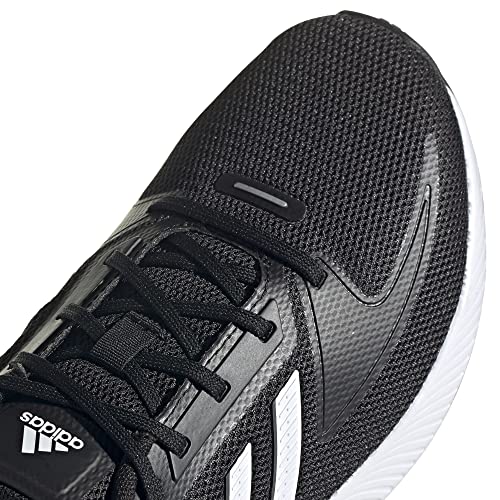 adidas Damen Runfalcon 2.0 Running Shoe, Schwarz Weiß, 37 1/3 EU - 7
