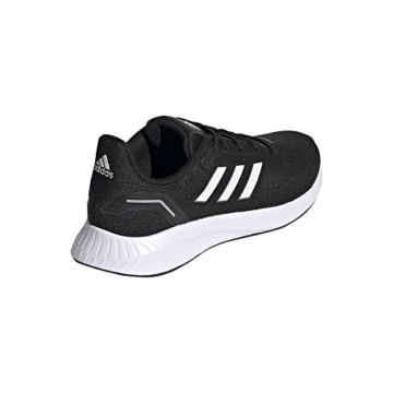 adidas Damen Runfalcon 2.0 Running Shoe, Schwarz Weiß, 37 1/3 EU - 9