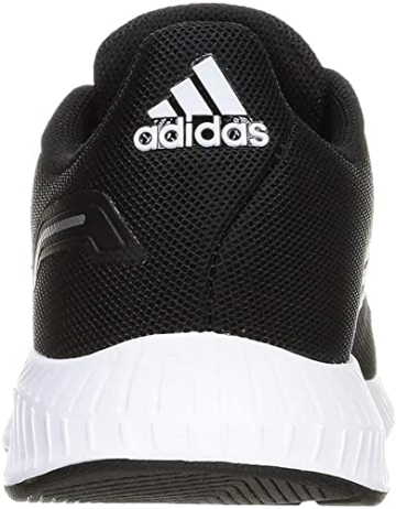 adidas Runfalcon 2.0 Running Shoe, Core Black/Cloud White/Silver Metallic, 36 2/3 EU - 11