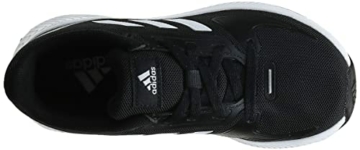 adidas Runfalcon 2.0 Running Shoe, Core Black/Cloud White/Silver Metallic, 36 2/3 EU - 17