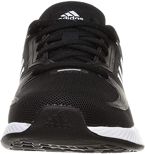 adidas Unisex Runfalcon 2.0 Running Shoe, Core Black Cloud White Silver Metallic, 38 EU - 12