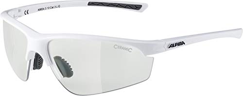 ALPINA Unisex - Erwachsene, TRI-EFFECT 2.0 Sportbrille, white gloss, One size - 5