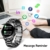 BEN NEVIS Smartwatch,Fitnessuhr mit Schrittzähler Blutdruckmessung Fitness Tracker Wasserdicht Armbanduhr Sportuhr Smart Watch mit Herzfrequenzmessung Schlafmonitor für Herren iOS Android - 2