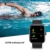 CUBOT ID206 Smartwatch, Fitness Armbanduhr mit 1.69 Zoll Touchscreen, Alexa integriert Smart Watch, Sportuhr, Fitness Tracker, Schlafmonitor, 5ATM Wasserdicht Uhr für Damen Herren (Schwarz)… - 6