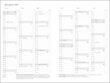 Diario Wochen-Kalenderbuch A6 grün - Terminkalender 2022 - Taschenkalender - Wochenplaner - mit Softcover, Gummiband, Lesebändchen und Einstecktasche - 10,3 x 15 cm - 5