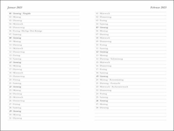 Diario Wochen-Kalenderbuch A6 grün - Terminkalender 2022 - Taschenkalender - Wochenplaner - mit Softcover, Gummiband, Lesebändchen und Einstecktasche - 10,3 x 15 cm - 8