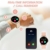 EIVOTOR Smartwatch Damen Fitness Armband Tracker Sport Uhr mit Pulsmesser Armbanduhr IP68 Wasserdicht Schrittzähler Kalorienzähler Schlafmonitor Aktivitätstracker für Android IOS Rosa - 6