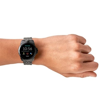 Fossil Herren Touchscreen Smartwatch 5E. Generation mit Lautsprecher, Herzfrequenz, NFC und Smartphone Benachrichtigungen - 2