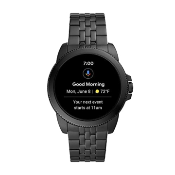 Fossil Herren Touchscreen Smartwatch 5E. Generation mit Lautsprecher, Herzfrequenz, NFC und Smartphone Benachrichtigungen - 9