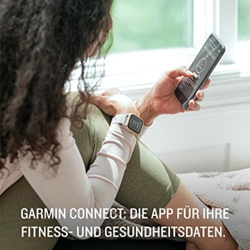 Garmin Venu Sq – wasserdichte GPS-Fitness-Smartwatch mit 1,3