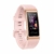 Huawei Band 4 Pro Fitness-Aktivitätstracker (All-in-One Smart Armband, Herzfrequenz- und Schlafüberwachung, eingebautes GPS, farbenreiches Touch Display, 5 ATM wasserfest) gold mit rosa Armband - 3