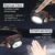 Klarus HM1 440 Lumen wiederaufladbare Gestensensor Stirnlampe Kopflampe, 5 Modi 70 Stunden Laufzeit, IPX6 wasserdichtes LED Stirnlampe für Laufen, Camping, Wandern, Jagen - 5