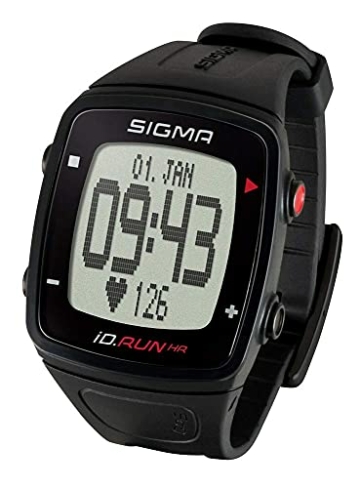 Laufuhr Sigma iD.Run HR schwarz GPS Pulsuhr Sportuhr Activity-Tracker Running Computer Sportcomputer - 1