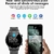 LIGE Smartwatch,1,32 Zoll HD Farbdisplay Fitnessuhr für Android iOS mit Pulsuhr-Schlaf-Gesundheitsmonitor, IP67 wasserdichte Edelstahl Sport Armbanduhr Schrittzähler Stoppuhr Gifted Strap - 3