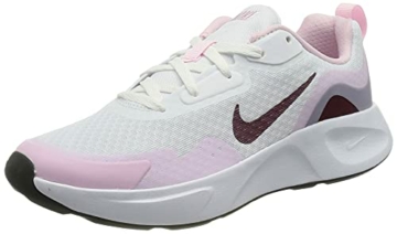 Nike WearAllDay Laufschuh, White/Dark Beetroot-Pink Foam, 38.5 EU - 1