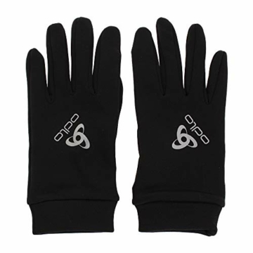Odlo Unisex STRECHFLEECE LINER WARM Handschuhe, Black, L - 3