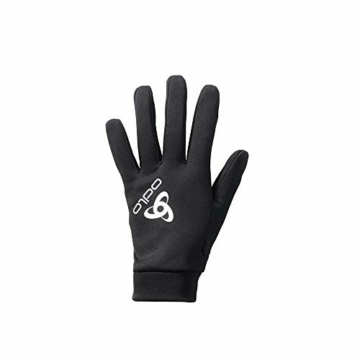 Odlo Unisex STRECHFLEECE LINER WARM Handschuhe, Black, L - 8
