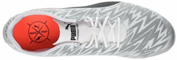 PUMA Unisex Evospeed Star 7 Leichtathletik-Schuh, White Black Silver, 39 EU - 5