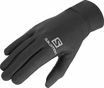 SALOMON Unisex Agile Warm Glove U, Schwarz, L EU - 12