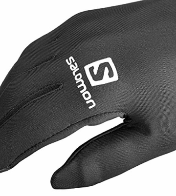 SALOMON Unisex Agile Warm Glove U, Schwarz, L EU - 2