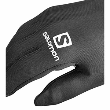 SALOMON Unisex Agile Warm Glove U, Schwarz, L EU - 6