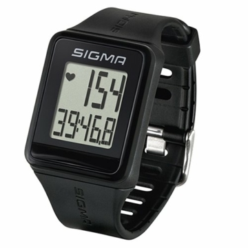 Sigma Sport 24500 Pulsuhr iD.GO black, Herzfrequenz-Messung, Fitness-Laufuhr, Schwarz - 3