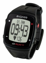 SIGMA SPORT Pulsuhr iD.RUN HR Black, GPS-Laufuhr, Handgelenk-Pulsmessung, Activity Tracker, Schwarz - 1