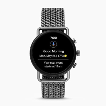 Skagen Smartwatch HR Falster 3 - Milanaise Tracking der Herzfrequenz, Google Assistant, Smartphone Benachrichtigungen, Aktivitätstracking, Google Pay und GPS - 6