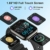 Smartwatch, Fitness Tracker 1,69'' Fitness Armbanduhr mit Pulsuhr Schlafmonitor, Zusätzlichem Uhrenarmband,Sportuhr Schrittzähler Uhr,Stoppuhr IP68 Wasserdicht Smart Watch Herren Damen für iOS Android - 6
