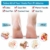 Sumiwish 6 STÜCKE Fersenschutz Socken, Gel Fersensocken Hautpflege, Silikon Fersenpolster, Reduzieren Druck auf Ferse und Schmerzlindern der Füße - 3