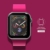 Superdry Watch Armband Kompatibel mit Apple Watch, Nylon-Gewebearmband, Bequeme, Flexible Passform, Smart Watch Armband Ideal für Sport, Fitness, Laufen, 38/40 mm Rosa - 3