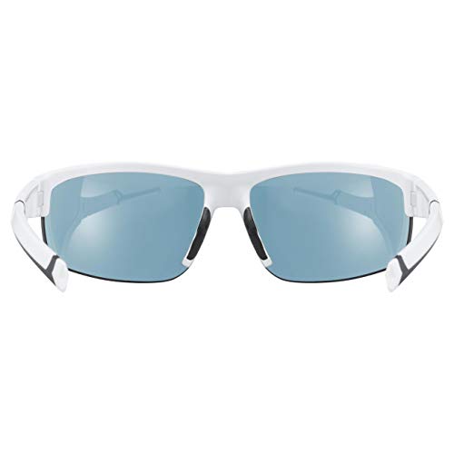 uvex Unisex – Erwachsene, sportstyle 226 Sportbrille, white/green, one size - 4