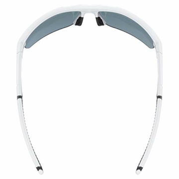 uvex Unisex – Erwachsene, sportstyle 226 Sportbrille, white/green, one size - 6