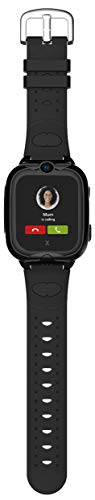 XPLORA XGO 2 - Telefon Uhr für Kinder (SIM-frei) - 4G, Anrufe, Nachrichten, Schulmodus, SOS-Funktion, GPS, Kamera, LED-Licht und Schrittzähler - 2 Jahre Garantie (SCHWARZ) - 5