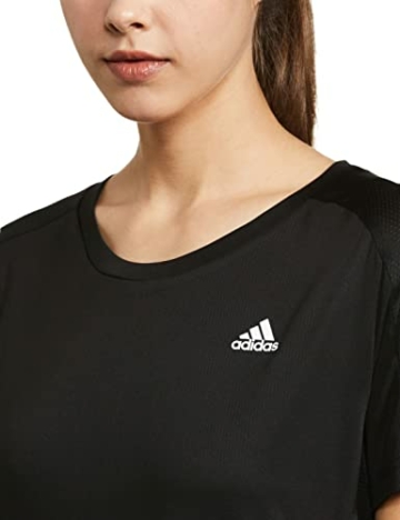 adidas Damen T-Shirt Own The Run, Black, M, FS9830 - 4