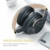 DOQAUS Bluetooth Kopfhörer Over Ear, [Bis zu 52 Std] Kabellose Kopfhörer mit 3 EQ-Modi, HiFi Stereo Faltbare Headset mit Mikrofon, weiche Ohrpolster für iPhone/ipad/Android/Laptops (Asphaltgrau) - 4