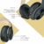 DOQAUS Bluetooth Kopfhörer Over Ear, [Bis zu 52 Std] Kabellose Kopfhörer mit 3 EQ-Modi, HiFi Stereo Faltbare Headset mit Mikrofon, weiche Ohrpolster für iPhone/ipad/Android/Laptops (Asphaltgrau) - 6