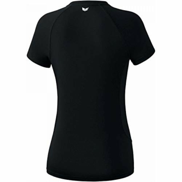Erima Damen Laufshirt Perforamance T-Shirt Schwarz 38 - 2