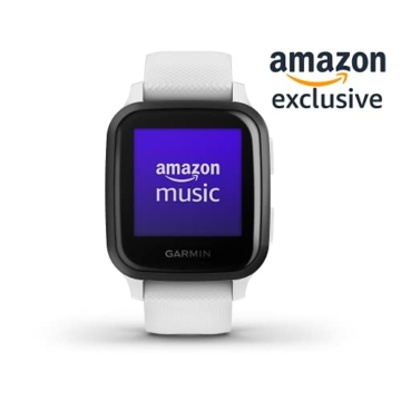 Garmin Venu Sq Music Amazon exclusive – wasserdichte GPS-Fitness-Smartwatch mit Musikplayer, 1,3