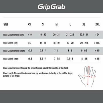 GripGrab Herren Running Expert Vollfinger Winter Touchscreen Laufhandschuhe, Yellow Hi-Vis, M - 6