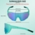 ICOCOPRO Polarisierte Sportbrillen UV400 Fahrradbrille Sonnenbrille, verstellbares Nasenpolster & TR90 Unzerbrechlicher Rahmen für Herren Damen Radfahren Fahren Motorrad Golf - 6
