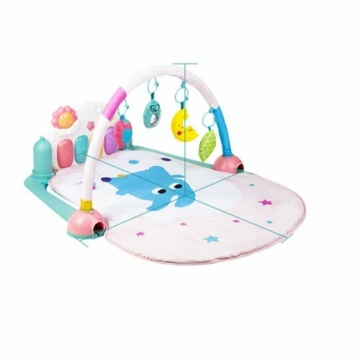 Lihgfw Spielmatte, Music Fitness Rack, langlebiges tragbares Pedalpiano, kann die Neugier von Babys von 0-36 Monaten sicher kultivieren (Color : Multi-Colored) - 1