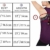 Lofbaz Workout Tops für Damen Yoga Kleidung Damen Sporthemden Gymnastik-Lauftanks Aktive Fitness Sportbekleidung Muskelshirt Orange M - 7