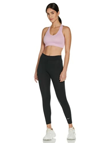 Nike Damen Sportswear Essential Trainingshose, Schwarz-Weiss, M - 6