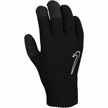 Nike Herren Knitted Tech and Grip Handschuhe, 091 Black/Black/White, L/XL - 1