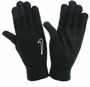 Nike Herren Knitted Tech and Grip Handschuhe, 091 Black/Black/White, L/XL - 4