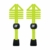 Packungen von elastischen Lock Schnürsenkel für Laufen und Triathlon ? UK Neon Gelb - 1