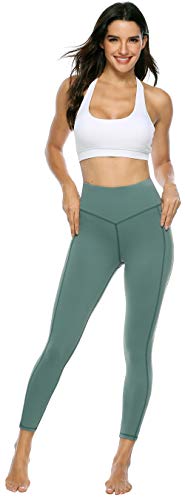 Persit Sporthose Damen, Sport Leggins für Damen Yoga Leggings Yogahose Sportleggins Minttürkis-Size 40 (Herstellergröße: M) - 2